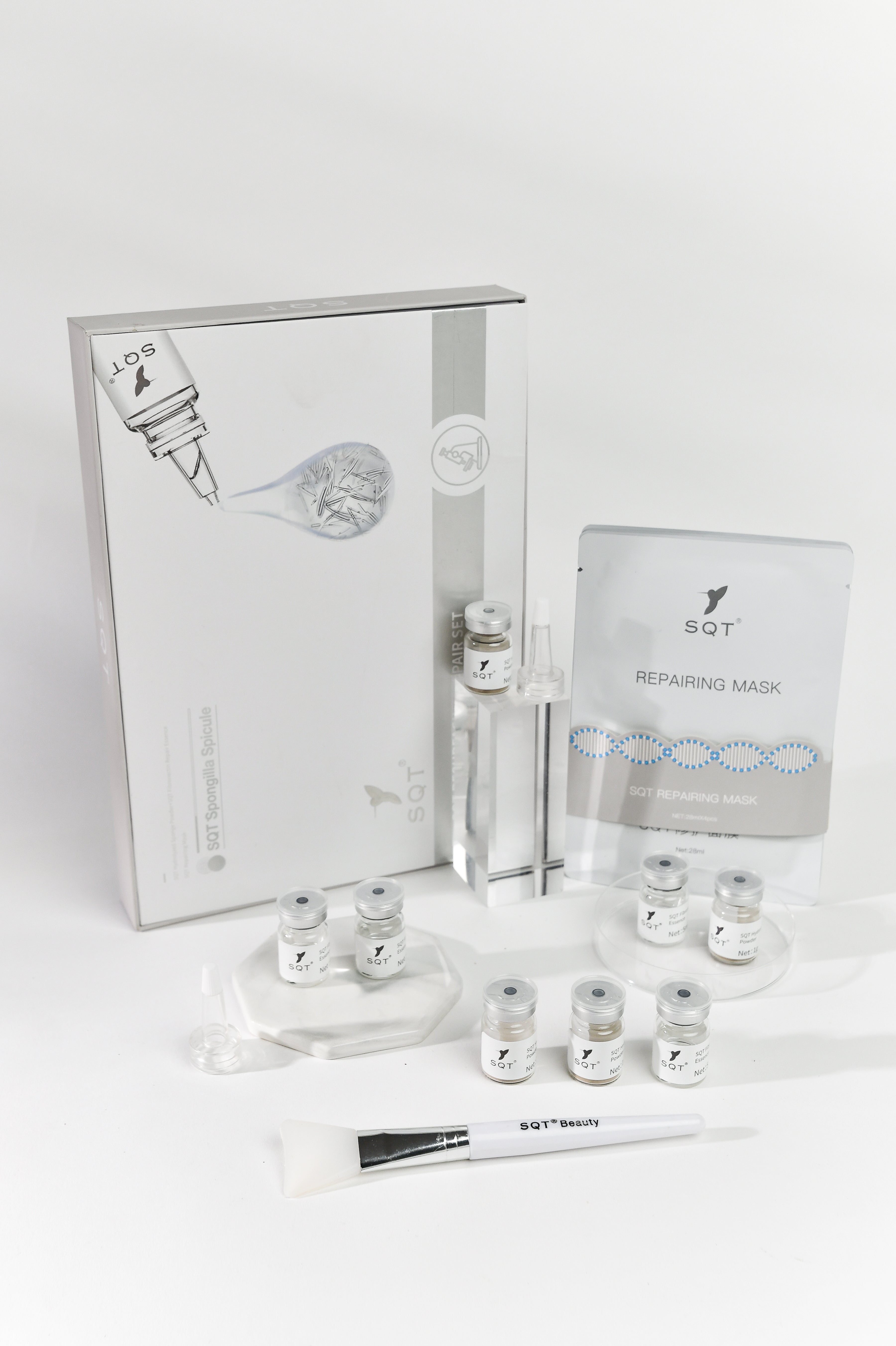 SQT Biomicroneedling acne starter set including online training