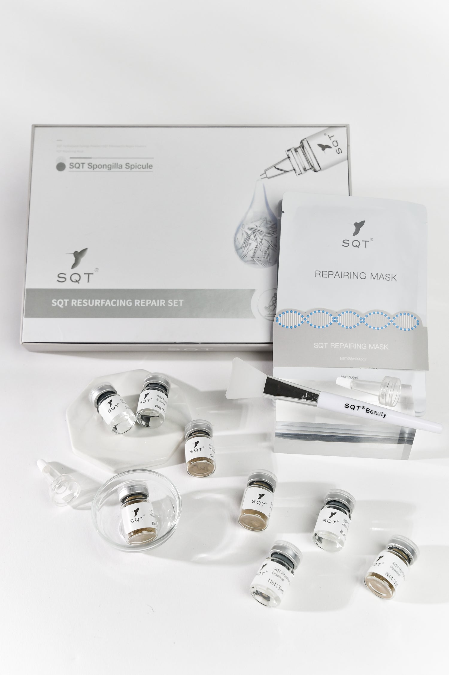 SQT Biomicroneedling acne starter set including online training